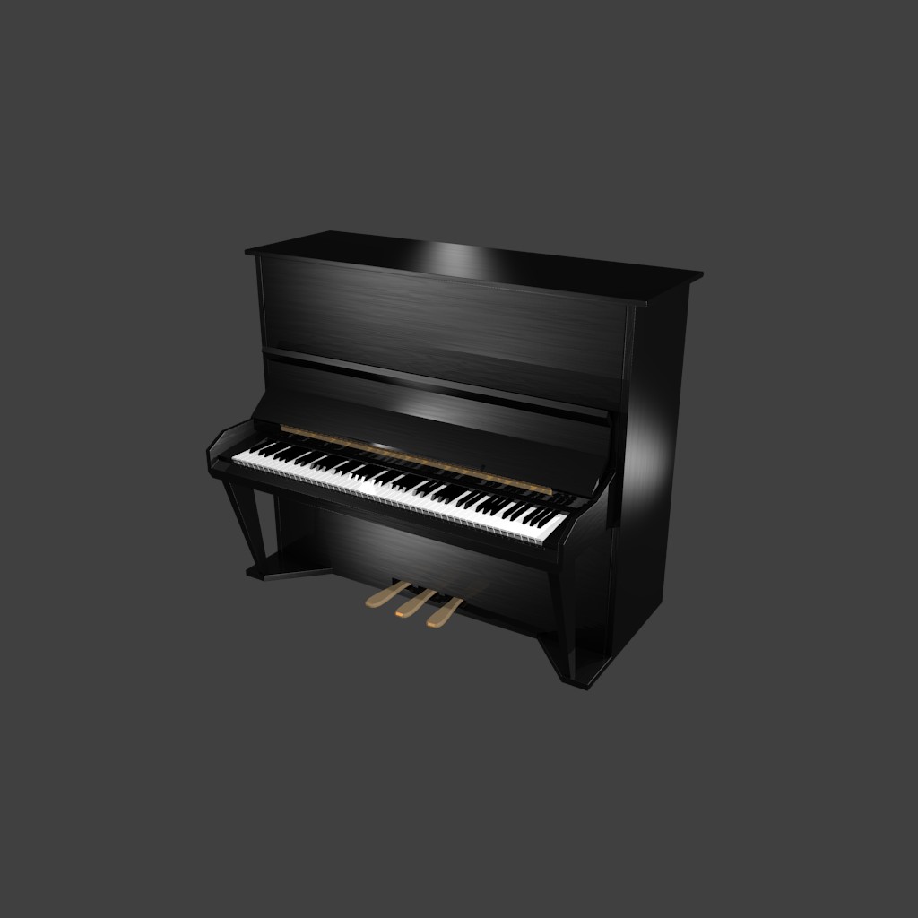 piano (black) / Klavier preview image 2